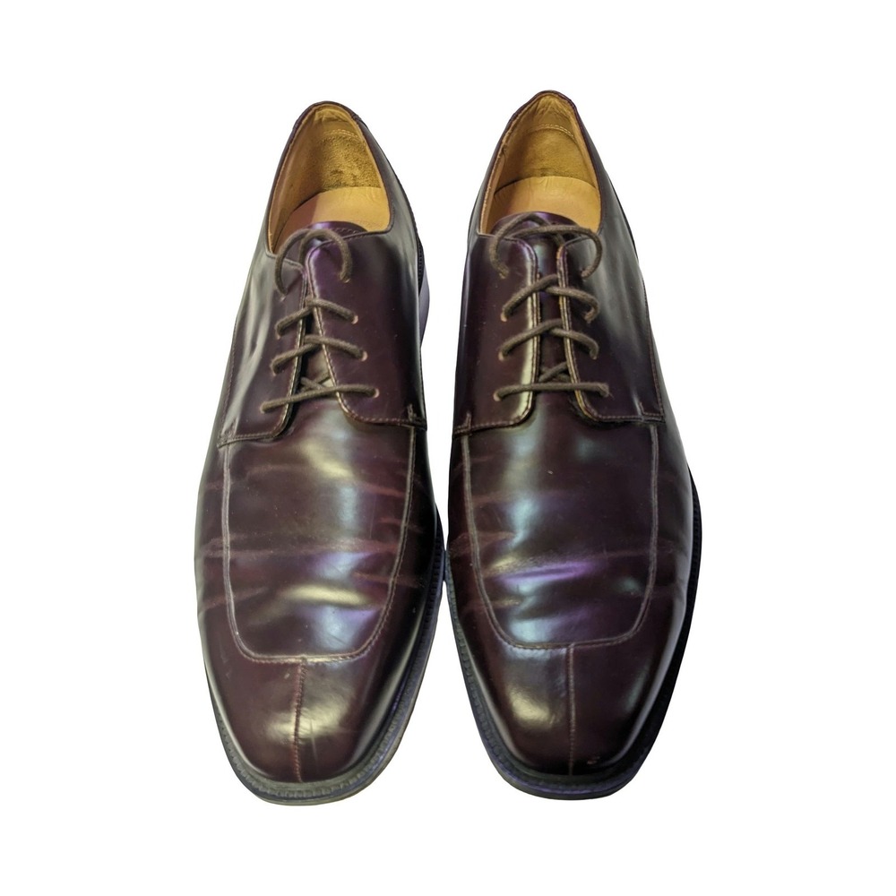 ROCKPORT DERBY DRESS SHOES MENS 11.5 M BURGUNDY‎ EXCELLENT LEATHER COMFORT